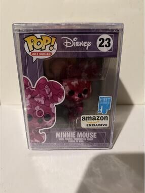 Funko Pop! Art Series Minnie Mouse #23 Amazon Exclusive Pink